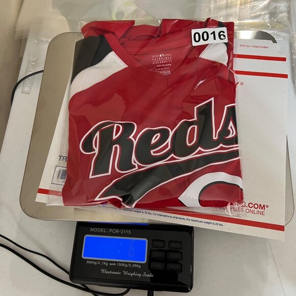 Cincinnati Reds M 10/12 Genuine Merchandise Team Athletics Baseball Sport Shirt - Picture 8 of 8